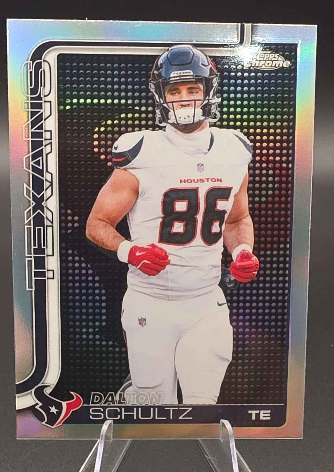 2025 Topps Chrome - Dalton Schultz #118 Lightboard Logo Refractor