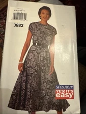 1995 See &Sew 3882 Dress NOS Uncut