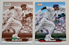 SEIYA SUZUKI (2) 2024 STADIUM CLUB SEPIA & BASE #6 CHICAGO CUBS