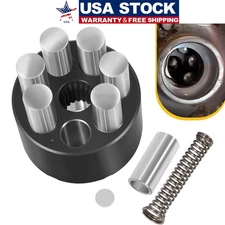 for Hydro-Gear 70723 Cylinder Block Kit 7-Piston Assembly Hydrostatic Transaxle
