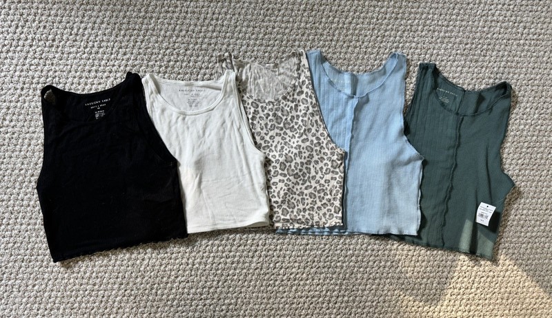 Lot of 5 American Eagle Women’s Tank Tops