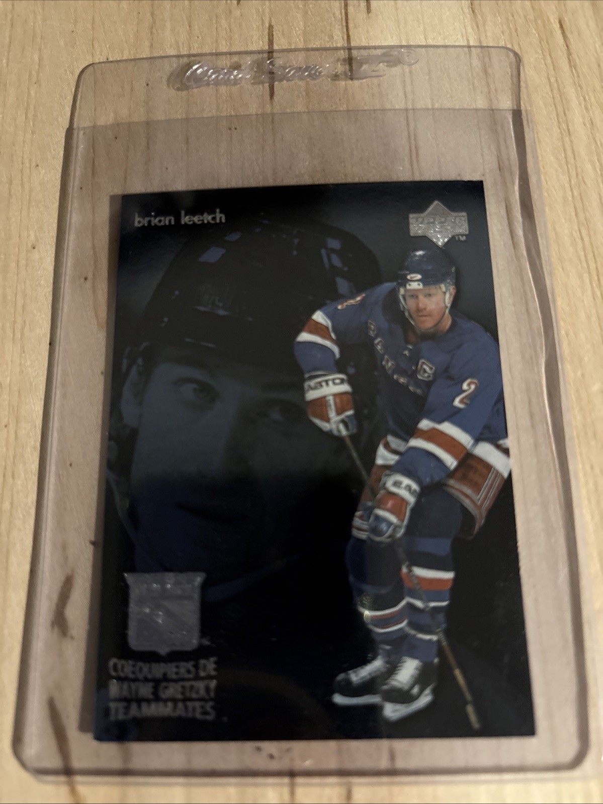 1998-99 Upper Deck McDonald's -  Gretzky Teammates Wayne Gretzky, Brian Leetch 