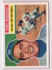 2011 Topps 60 Years of Topps Phil Rizzuto #60YOT-05 1956 Topps