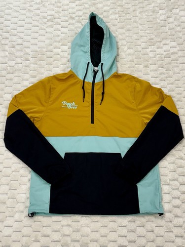 Dutch Bros "Always Stoked" Colorblock Windbreaker - Medium