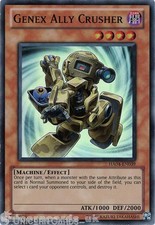 HA04-EN039 Genex Ally Crusher Super Rare UNL Edition Mint YuGiOh Card
