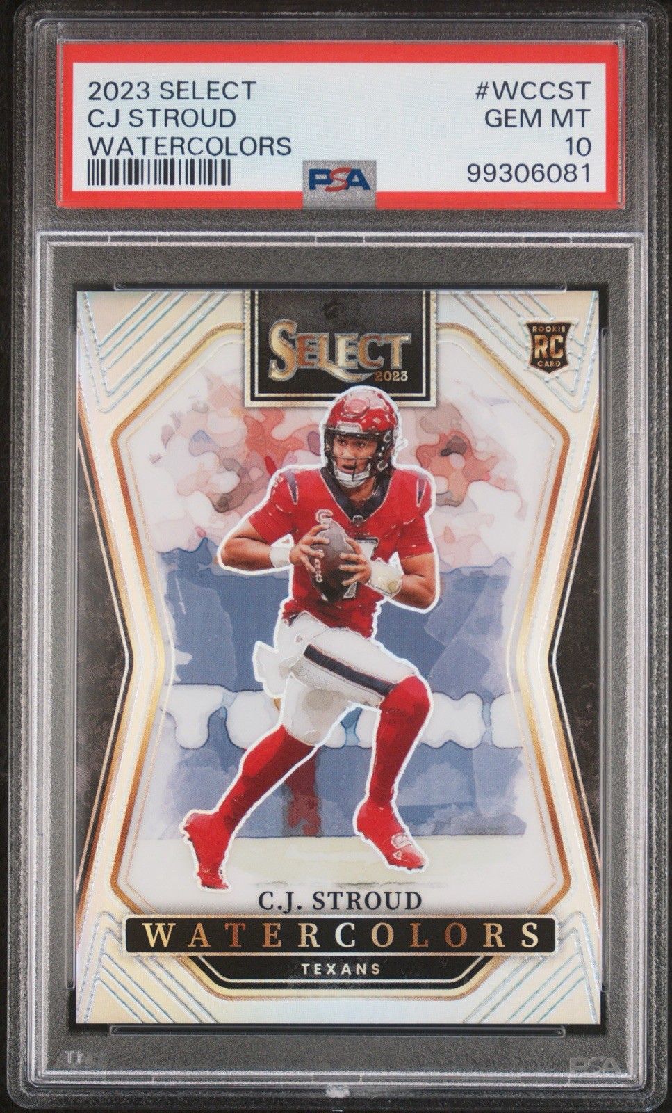 CJ Stroud Panini Select Watercolors #WCCST Base