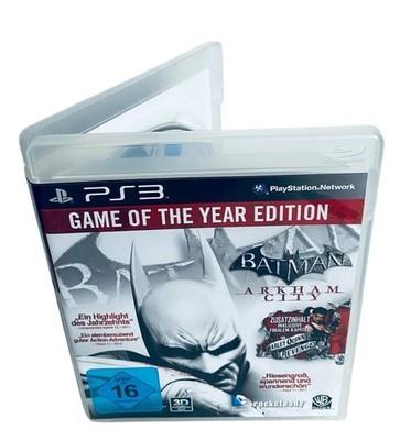 Batman: Arkham City GOTY EDT - Sony Playstation 3 (PS3, 2012) OVP mit Anleitung