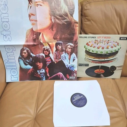 The Rolling Stones Let It Bleed  1st UK Press 1969 EX Stereo P5P5