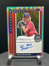 2026 Panini Stars & Stripes Prizm Autograph AUTO SILVER HOLO LUCCA BACIGALUPI S
