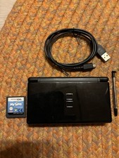 Nintendo DS Lite Schwarz Inkl. 1 Spiel und Ladekabel Guter Zustand