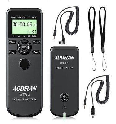AODELAN Intervalometer Remote for Nikon - Camera Wireless Timer Shutter Release