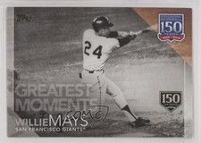 2019 Update 150 Years of Professional Baseball 150th Anniversary Willie Mays fm0