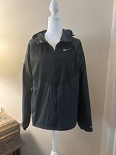 Nike Black Full-Zip Hooded Performance Jacket Women  s Size S/P