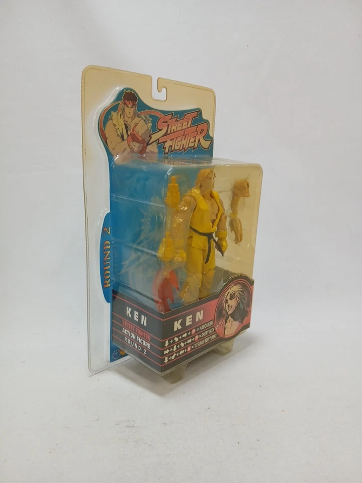 SOTA Toys Figura De Acción CAPCOM 2005 Street Fighter 15º Ken Amarillo - Imagen 3 de 4