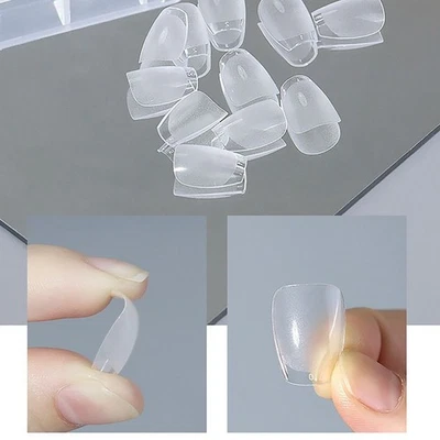 120/240Pcs/Box Extra Short Nail Tips XXS Nail Extension Small Nail Bed
