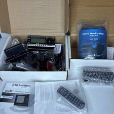 Onyx Sirius XM Satellite Radio Receiver Home And Travel Kit W Extras