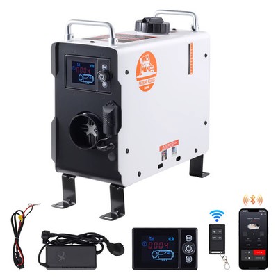 Outdoor Diesel Forced Air Space Heater 2KW 12V/24V with Mobile App & CO Alarm