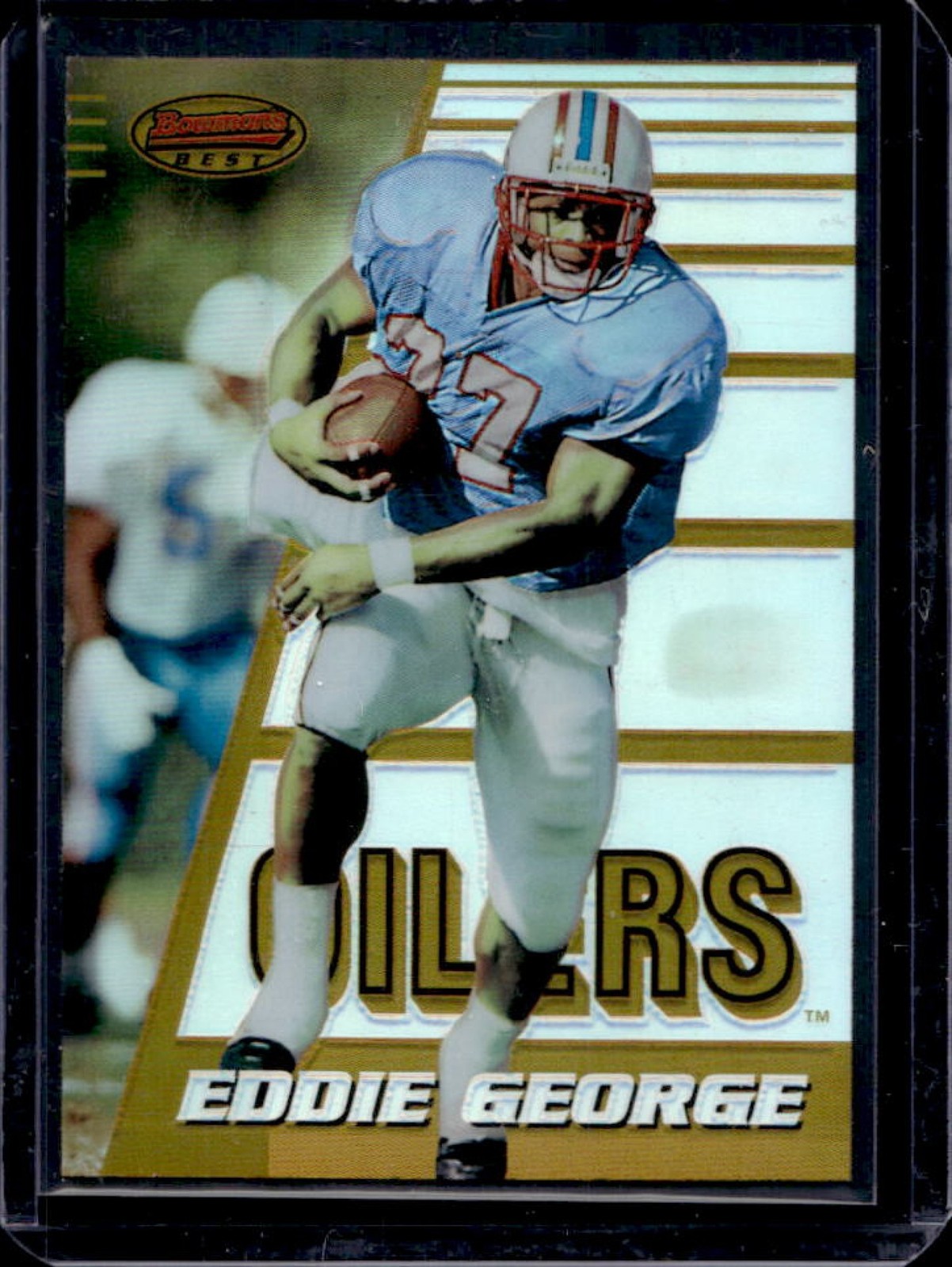 1996 Bowman's Best Eddie George Refractor Rookie #170