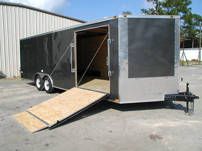 #ad NEW 8.5 x 24 Enclosed Carhauler Cargo Trailer 10K Axles NEW 2026 $9395.00