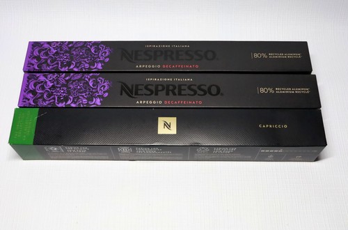 Nespresso Original Line Ispirazione Italiana Decaf & Capriccio bb 01/25 - 12/25