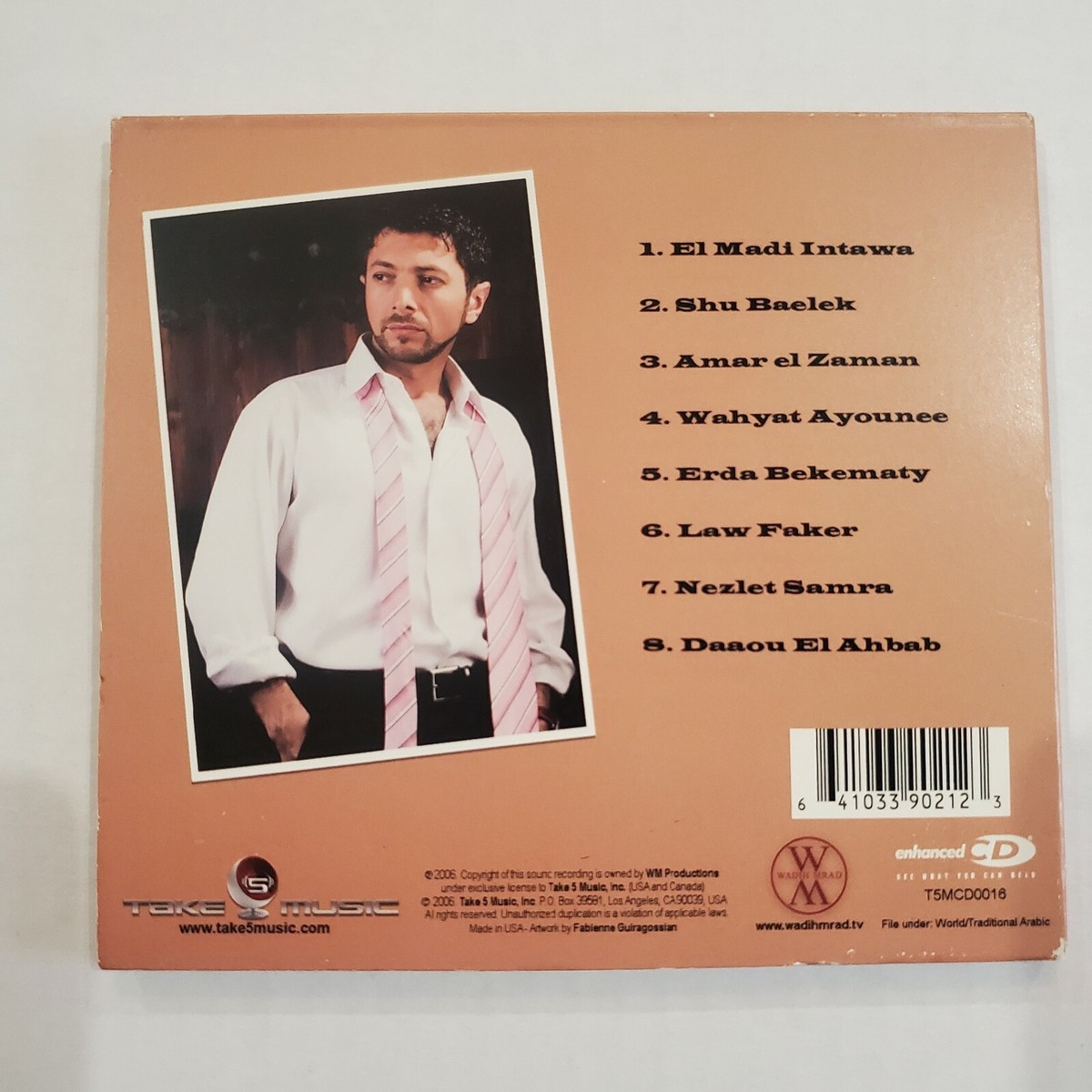 Wadih Mrad ~ El Madi Intawa ~ (CD NM) 2006 | eBay