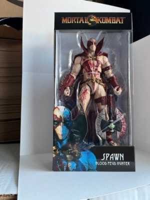 SPAWN : BLOOD FEUD HUNTER - MORTAL KOMBAT ACTIONFIGUR - MCFARLANE TOYS