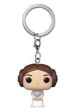 Llavero Funko de bolsillo pop princesa Leia de Star Wars