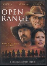 Open Range DVD 2003 Robert Duvall Kevin Costner Annette Bening 2 Disks