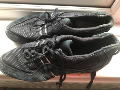 Unisex BLOCH schwarze Flex Sneaker für Jazz-/Tanzkurse Größe 7,5