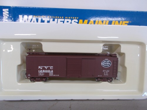 WALTHERS MAINLINE ~ NEW YORK CENTRAL 40' BOX CAR # 128004 ~ ESCALA HO ~ LOTE B | Zustand: New