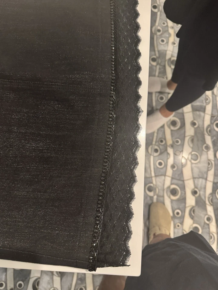 Minifalda Chanel denim con cordones Foto 2 de 3