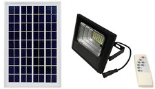 FARETTO LED CREPUSCOLARE CON PANNELLO SOLARE SENSORE MOVIMENTO 10W 60W FARO IP66