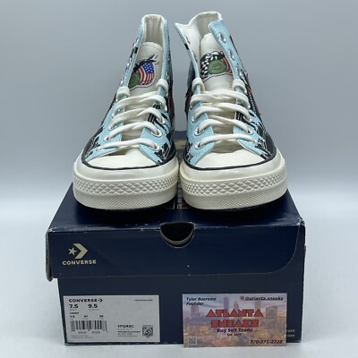 Size 7.5 - Converse Chinatown Market x Chuck 70 High Lakers