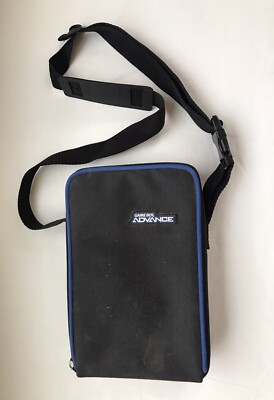 Gameboy Advance Carrying Case Bag w/Travel Strap Nintendo Black