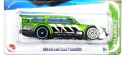 Hot Wheels Volvo 240 Drift Wagon HW Slammed Kids Model Hot Wheels Volvo 240 Drift Wagon HW Slammed Kids Model
