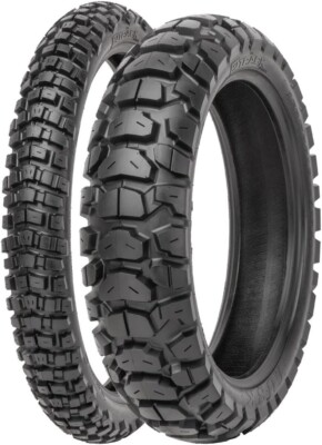 Tusk 2Track Adventure Motorcycle Tire Set 90/90-21 (54T)/150/70B-18 (70T)