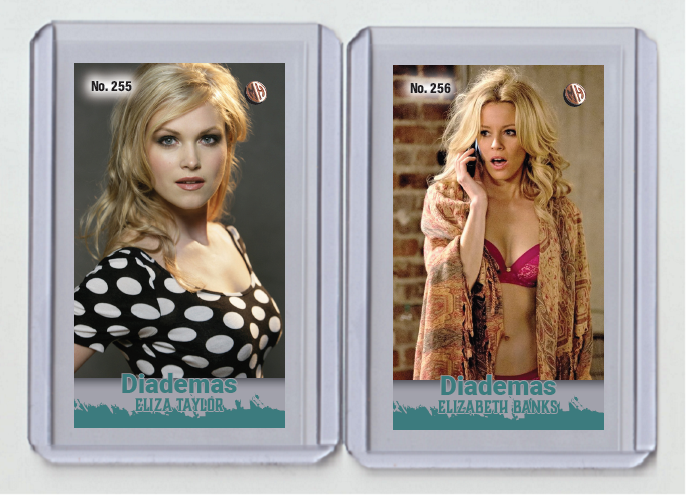 Eliza Taylor rare MH Diademas #'d x/3 Tobacco card no. 255 | eBay