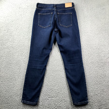 EVERLANE Jeans Womens Size 29 Ankle Skinny High Rise Dark Wash Stretch Denim