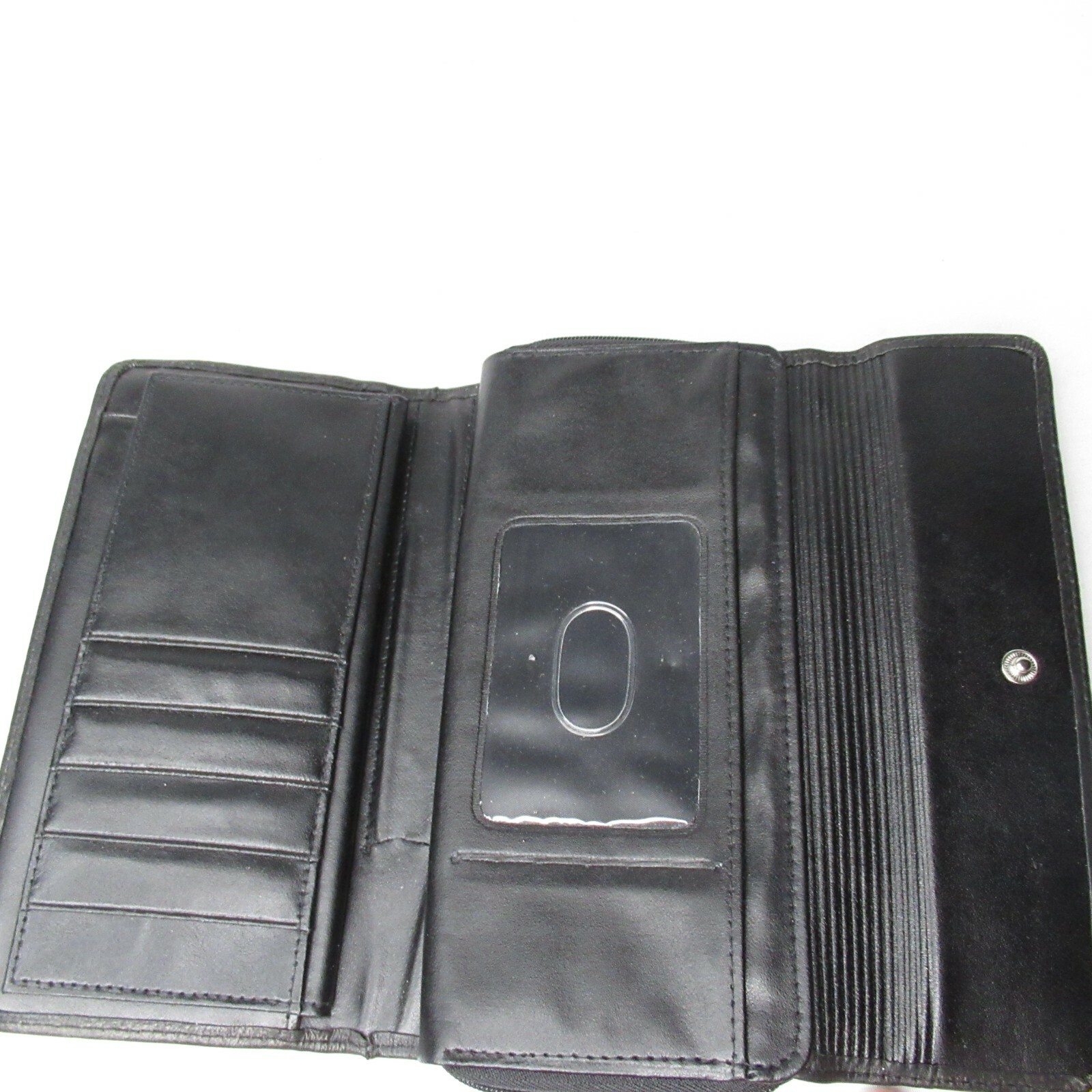 Top Grain Cowhide Womens Wallet Photo Sleeves Photo I… Gem