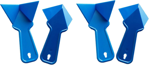 4 Pcs Drywall Trowel Plastic inside Corner Tool, 6.77 X 4.2 Inch