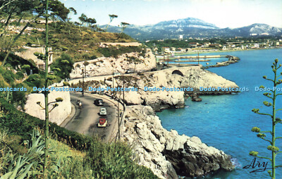 R583501 Marseille Promenade de la Corniche vers la Plage Tardy Arychrome