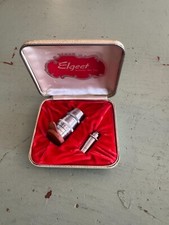 Vintage Elgeet Cine Tel Pair of Camera Lenses in Original Lined Box