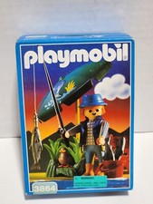 Playmobil Pescador 3864 Pescador 1996 Vintage Nuevo En Caja Pato Pez