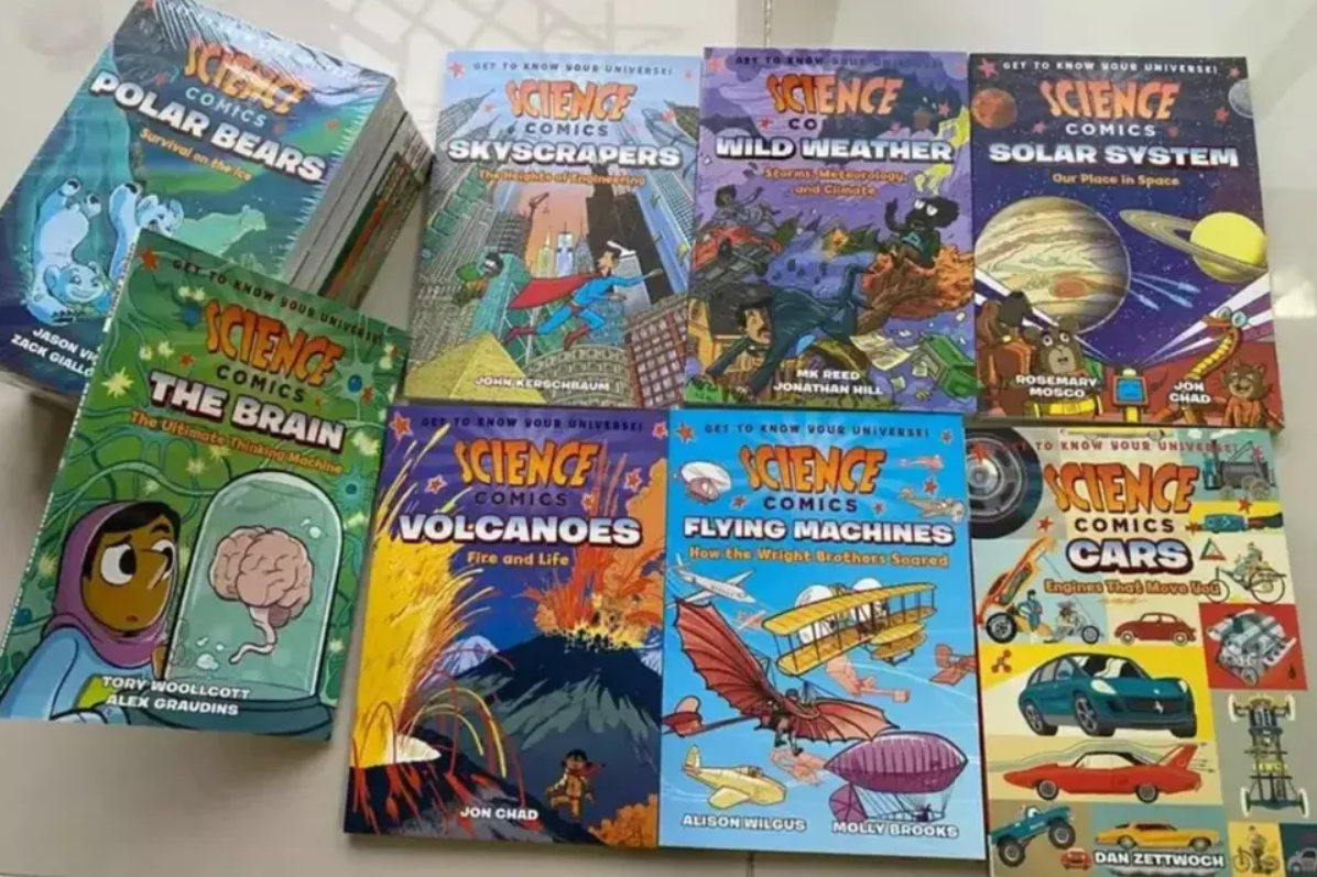Science Comics : Get to Know Your Universe 28 Books Full Science Comics : Get to Know Your Universe 28 Books Full