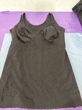 Naomi & Nicole Womens Size XLarge Tummy Shaping Camisole Black Style 7504