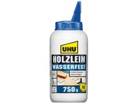 Uhu Holzleim Wasserfest 750G Flasche WeißLeim Ohne LöSungsmittel Innen & AußEn