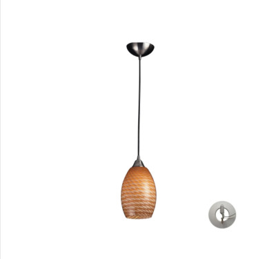 Elk Lighting Mulinello Single Light 6'' Wide Instant Pendant - 517-1C