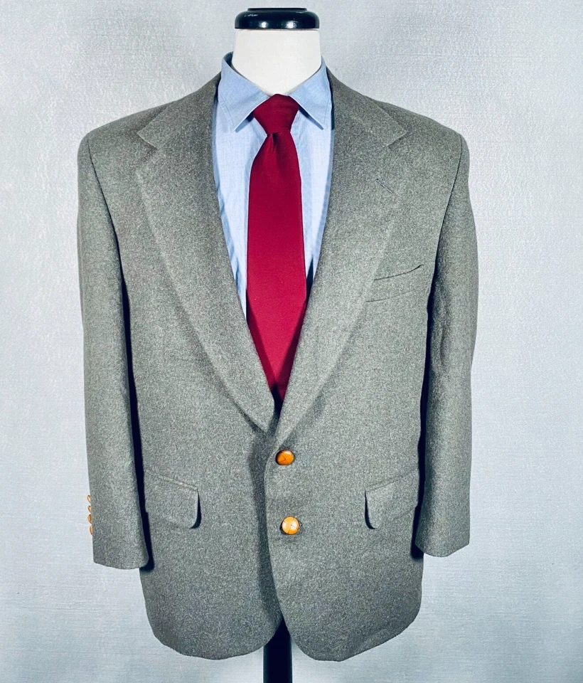 Blazer Vintage CC Clothier’s Para Hombre 42S Verde Cabello Camel Abrigo Deportivo Chaqueta Unión Foto 2 de 4