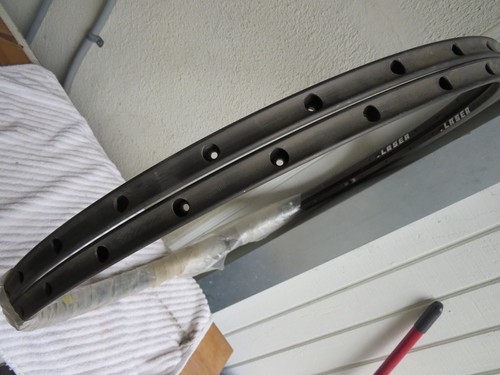 nos NISI LASER RIMS for ROAD WHEEL VINTAGE 700c SEW UP GLUE ON LAZER - Picture 4 of 5