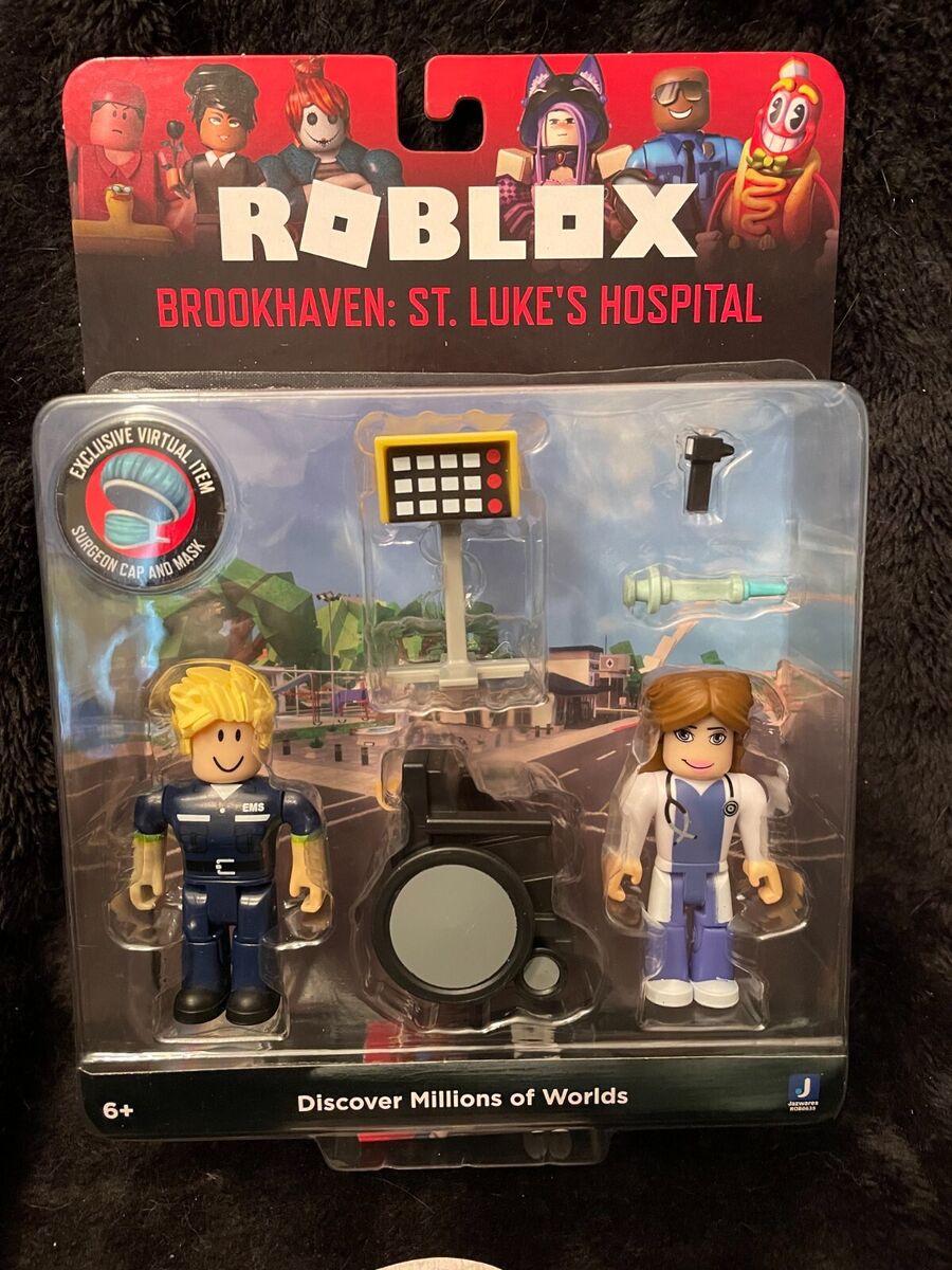 Roblox Brookhaven St. Luke's Hospital Pack 3 Doctor & Paramedic w